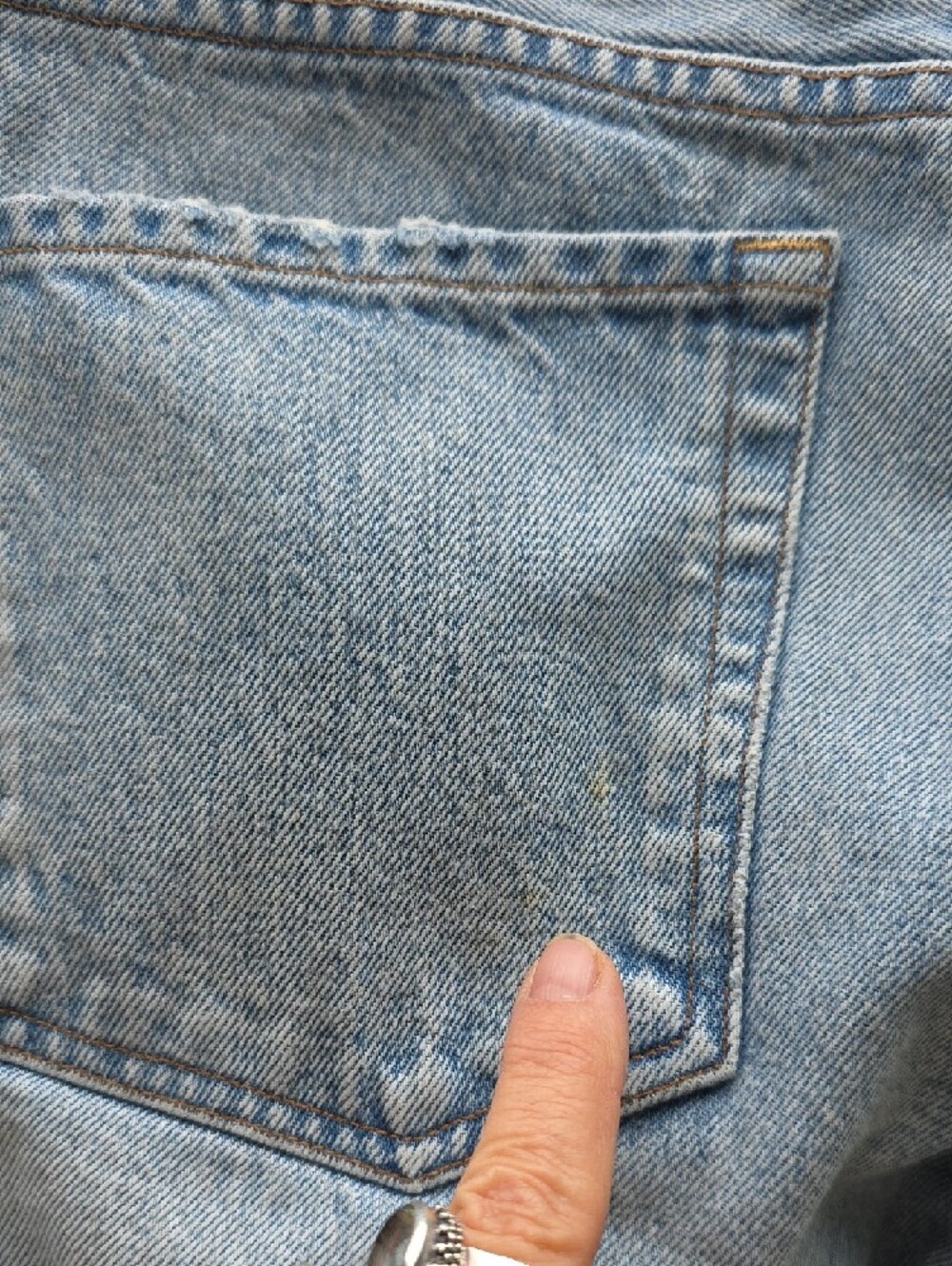 NEW $258 CITIZENS OF HUMANITY NEVE DISTRESSED JEANS IN MEDIUM BLUE SIZE 27 - Picture 7 of 11